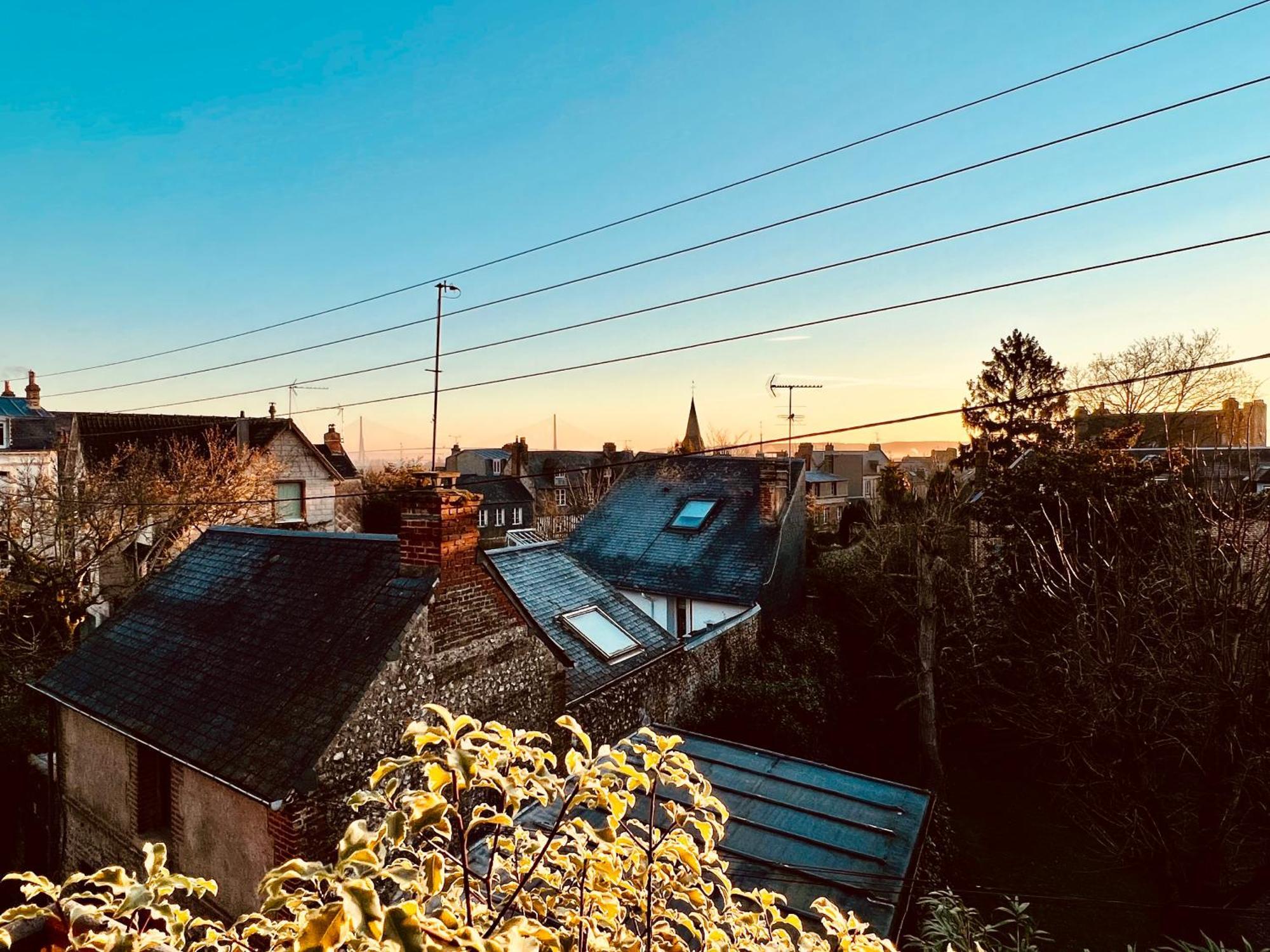 Le 10Honfleur Appartement Buitenkant foto